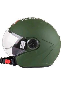 Olive Green Military Style Helmet