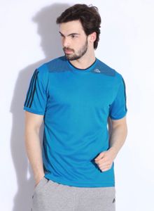 Adidas Blue Short Sleeve T Shirt