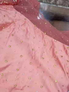 Pink Lehanga Choli With Duppata