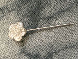 Hijab Pearl Pins | Vintage Floral Lapel Pin