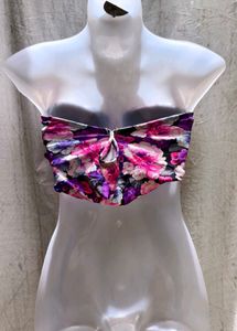 23137. Floral Bandeau Top