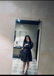 Savana Sheer A Line Dress