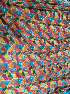 Colorful Embroidered Dupatta