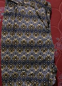 Pant With Floral Flowers