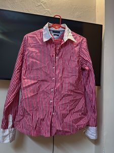 Tommy Hilfiger Pink Striped Shirt