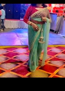 Beautiful full hand work saree