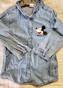 HNM Mickey Denim Shirt