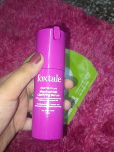 foxtale serum with sheet mask