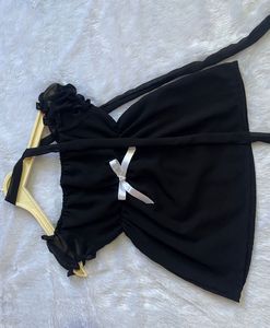 sale ✨dark core babydoll top🖤