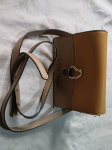 Two-Tone Crossbody Bag