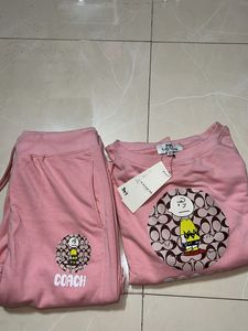 Women’s Coach Pink Tracksuit | Luxury Co-ord
