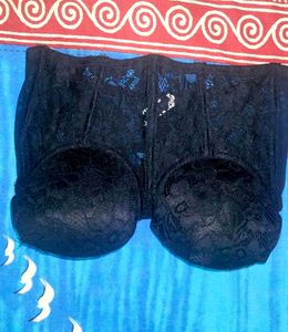 Black Lace Corset Bralet
