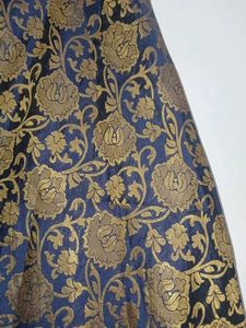 Elegant Floral Ethnic Skirt with cape