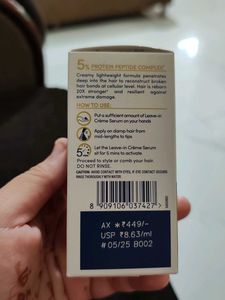 Dove Damage Therapy Peptide Bond Strength Serum