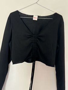 Urbanic Black Crop Top
