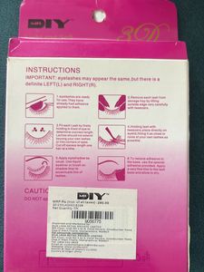 Fake Nails &amp; Eyelashes Combo | Unused