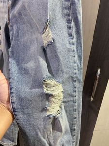 Levi’s distressed mom fit jeans