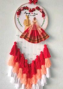 Handmade Embroidery Hoop Wedding Anniversary