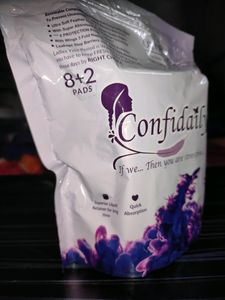 Confidaily Sanitary Pad Pack Of 5(Total 50 Pads )