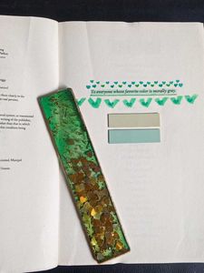 Handmade Resin Bookmark