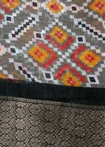Ethnic Patterned dola Saree