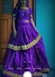 Purple 💜 New Vintage Lehnga