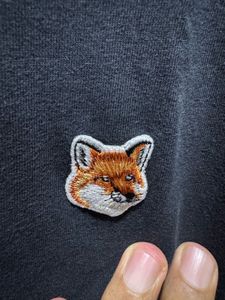 Maison Kitsune Paris Fox Patch TShirt