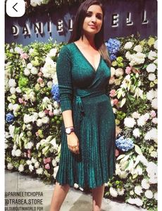 Green Glittery Dress