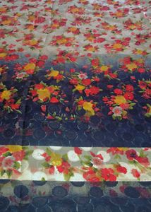 Floral beautiful saree