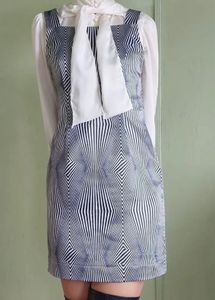 Geometric Print Mini Dress