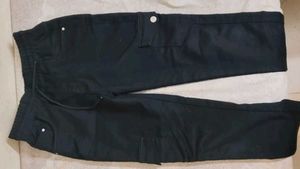 Black Cargo Pants