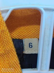 Boys Yellow Embroidered Jacket