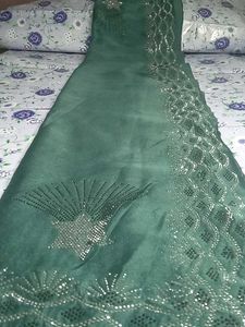 Green Embellished Saree