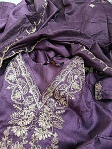 Elegant Embroidered Kurta Set