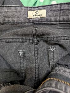 Wrangler Gray Wash Skinny Jeans