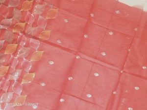 Beautiful Embroidery Red Blouse Piece