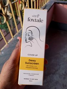 Foxtale Dewy Sunscreen With Spf 70