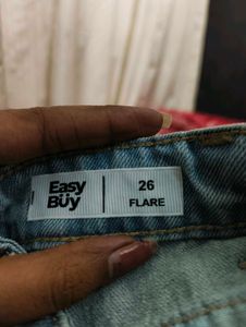 Wide Leg Light Wash Jeans