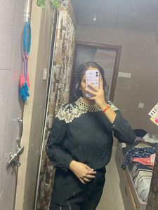Designer Black Top