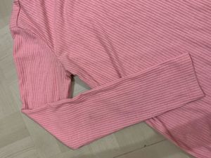 Price Reduced Pink Top Long Sleeve