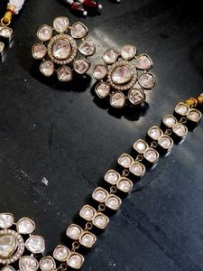 Kiran Polki Neck Set
