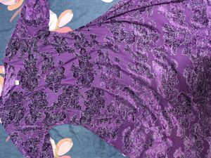 Elegant Floral Maxi Dress (Belt Not Included)