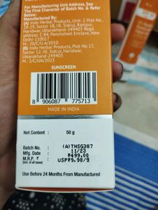 Dermaco 1% Hyaluronic Sunscreen