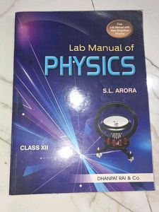 Lab Manual of Physics, Class XII