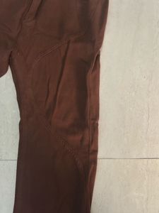 Brown Wide Leg Jeans
