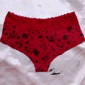 Red Lace brief