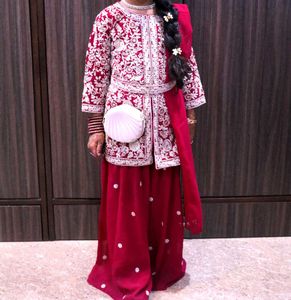 Embroidered Indian Outfit