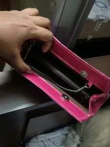 pink clutch
