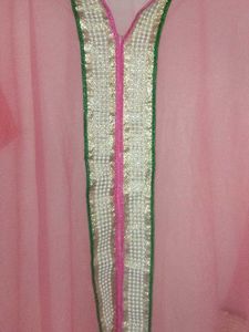 Pink Kurta Set with Shrug 💗