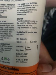 Face scrub - Ceramide Boost